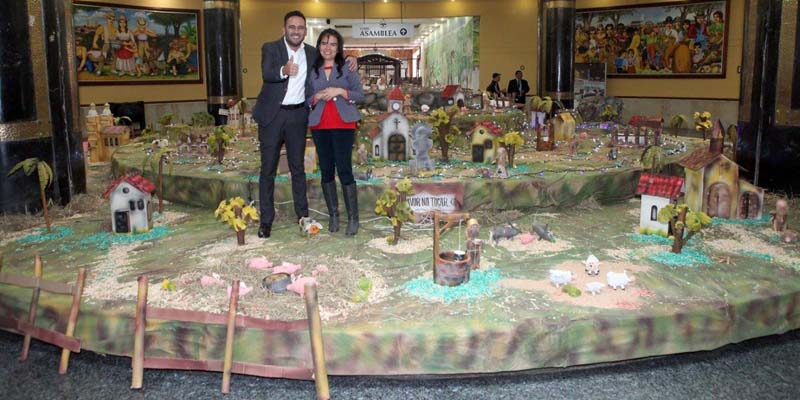 Los cundinamarqueses tienen un pesebre que refleja su cultura
