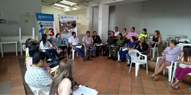 Secretaria de Mujer de Cundinamarca participa en los consejos de seguridad











































