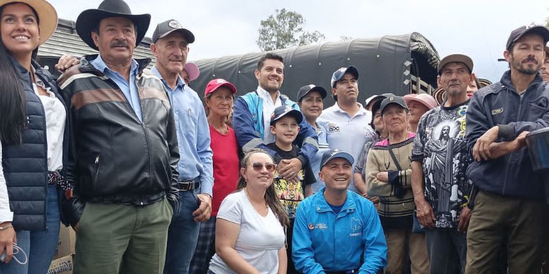 Gobernación de Cundinamarca entrega ayuda humanitaria en Chipaque tras 19 días de emergencia en la vía al Llano