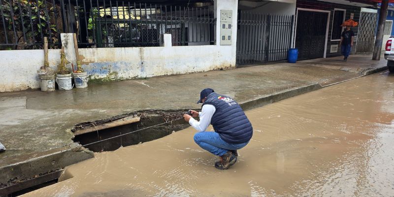 Empresas Públicas de Cundinamarca atiende emergencia en Viotá tras inundaciones