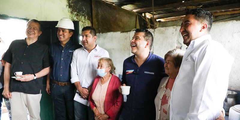 Gobernador Nicolás García hizo entrega de las redes de gasificación para la zona rural de Pandi