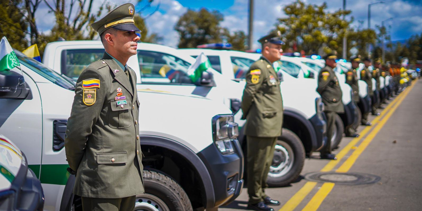Histórica inversión en seguridad: $17.600 millones en vehículos para la Policía y un centro C5 para la protección de Cundinamarca