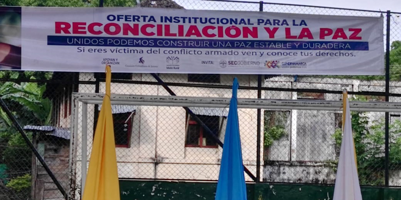 Este viernes, la oferta institucional de la Gobernación llega a las víctimas en Cabrera

