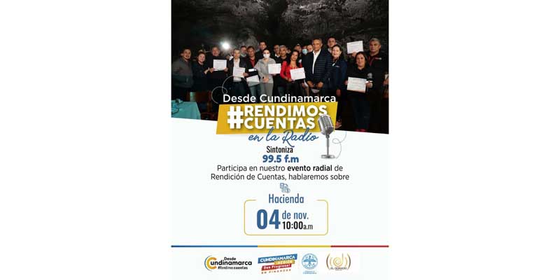 Secretaría de Hacienda cundinamarquesa rindió cuentas a la comunidad