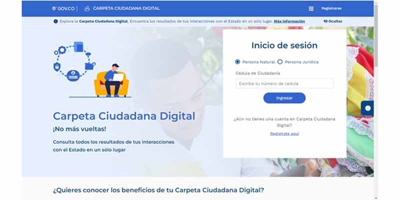 Más de 80.000 cundinamarqueses autenticados en la Carpeta Ciudadana Digital


