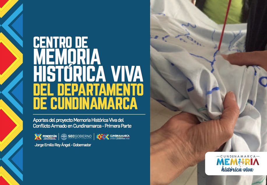 Imagen: Portada Libro 1 Memoria Histórica Viva de Cundinamarca