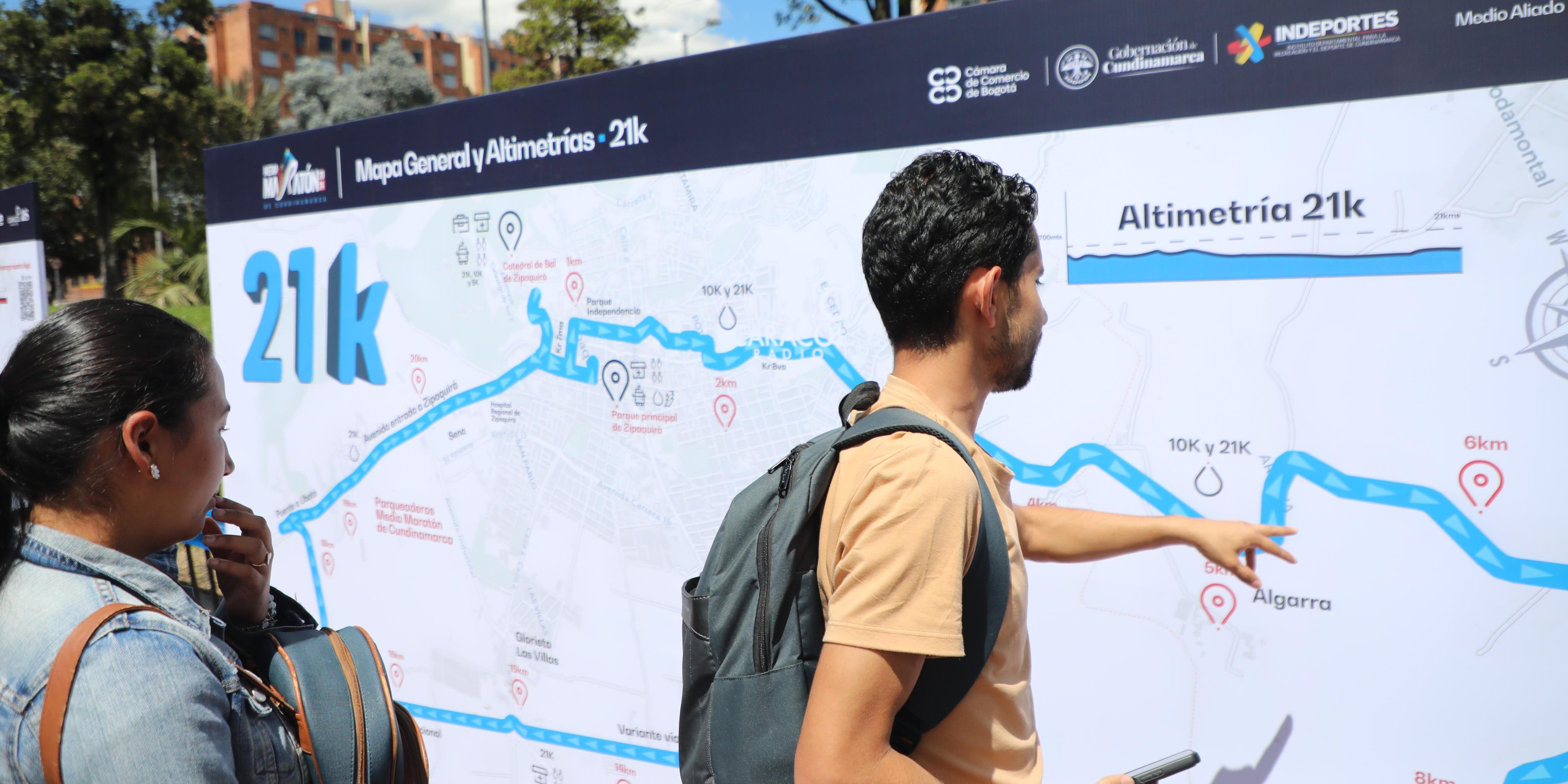 Histórico: este 27 de octubre se corre la primera Media Maratón de Cundinamarca.
