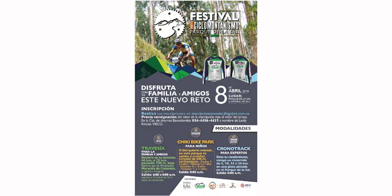 Parque de la Sal de Zipaquirá, la nueva pista para los amantes del ciclomontañismo























