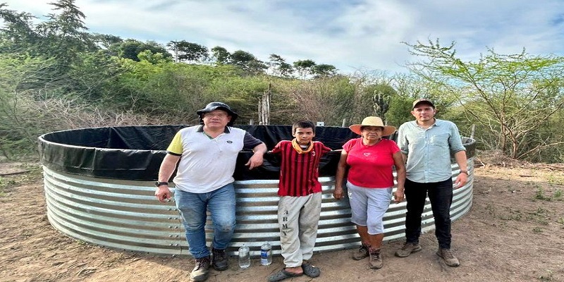 Por falta de lluvias, Cundinamarca asegura el acceso al agua para la agricultura con la entrega de reservorios