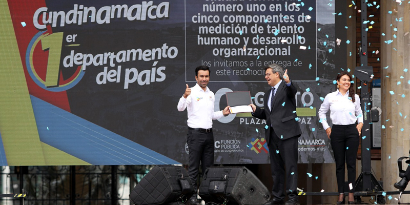 Cundinamarca, primer departamento del país en desempeño institucional territorial