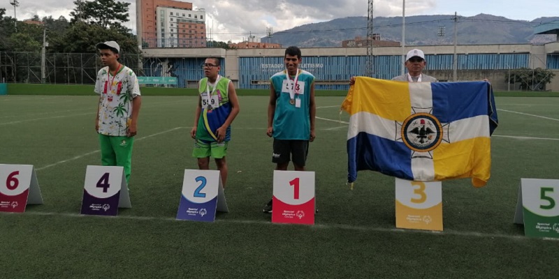 Se lució Hernán Cubillos en los juegos Special Olympics Colombia