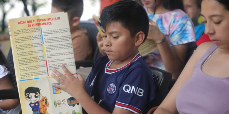 Cundinamarca rindió cuentas a niños, niñas, adolescentes y jóvenes