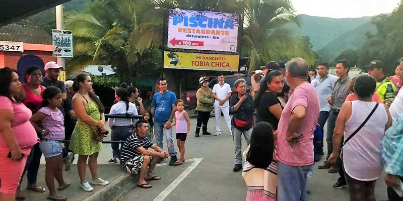 Simulacro de evacuación en Nocaima

























