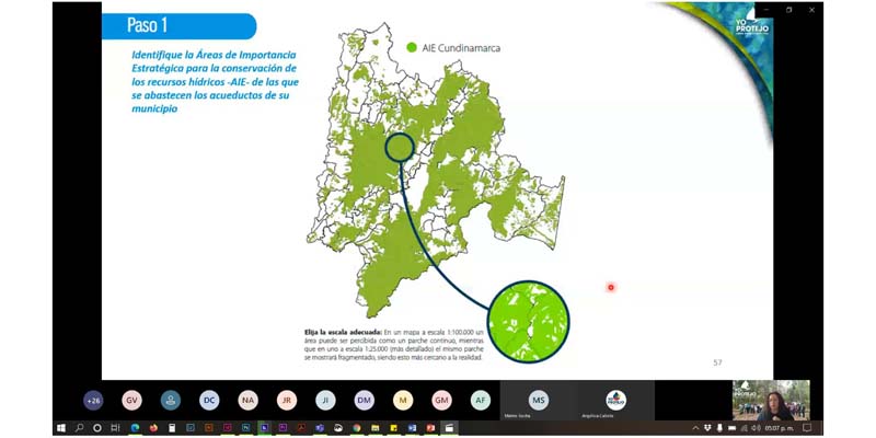 Cerca de 300 funcionarios municipales capacitados en el programa Pago por servicios ambientales