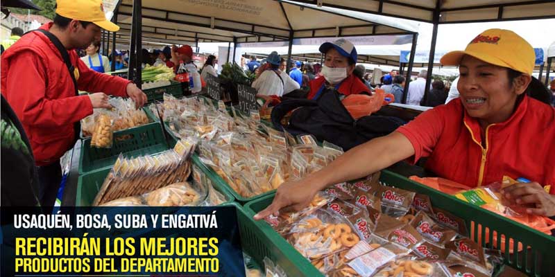 Cundinamarca estará presente en los mercados campesinos 2017




