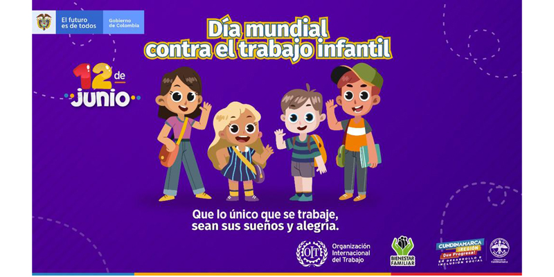 Cundinamarca le dice No al trabajo infantil