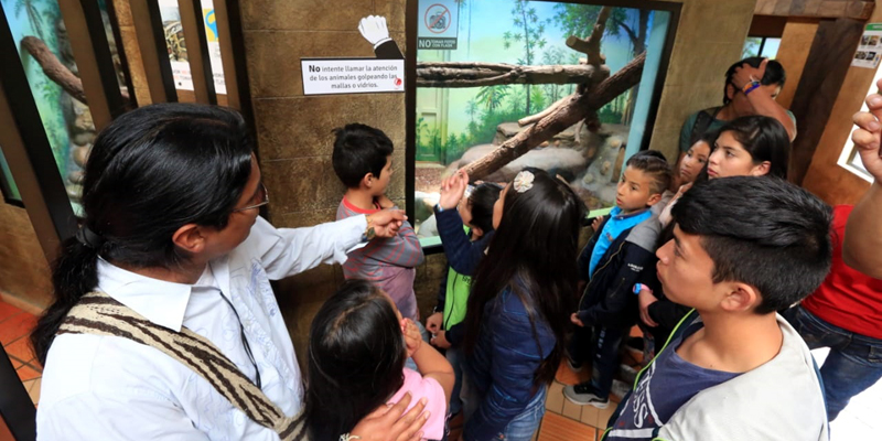Intercambio de roles y saberes con niños y niñas afro e indígenas en el parque Jaime Duque





