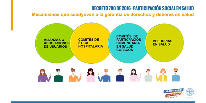 Todas las formas de participación tienen cabida en la Secretaría de Salud