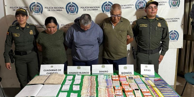 Cae red de chance y rifas ilegales en duro golpe al juego ilícito que ponía en riesgo la salud pública