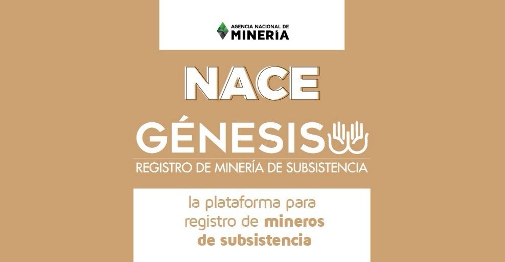 Genesis nueva plataforma para la inscripción de mineros







