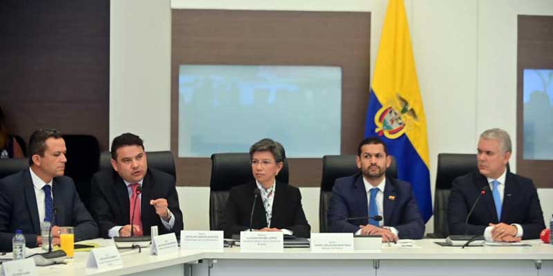 Con más pie de fuerza, tropas en la calle y aumento de recompensas se reforzará seguridad en Cundinamarca y Bogotá