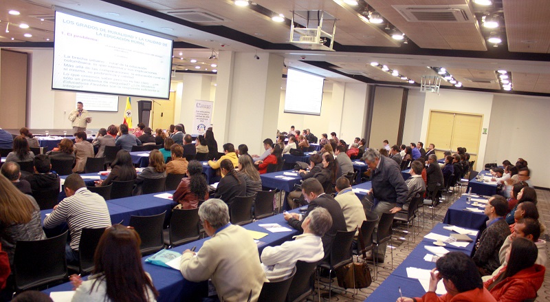 FORO DEPARTAMENTAL: “REALIDAD Y FUTURO DE LA EDUCACIÓN RURAL EN CUNDINAMARCA”