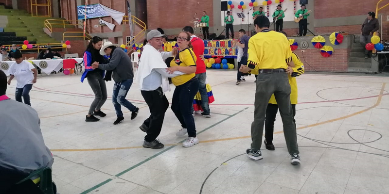 El Centro Masculino Especial La Colonia, participó de la Semana Blanca en el municipio de Sibaté



