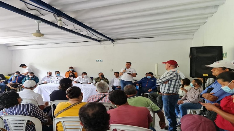 Con mesas de trabajo, EPC coordina atención de emergencia invernal en Villeta, Sasaima y Nocaima



