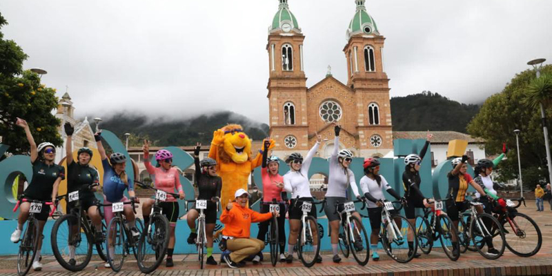 Sesquilé acogió la válida de ciclismo de ruta de la Copa Gobernación 2022

