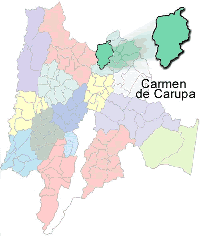 Ubicación en cundinamarca