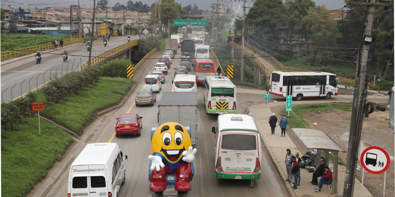 Plan éxodo-retorno en vías cundinamarquesas en el puente festivo de ‘San José’
