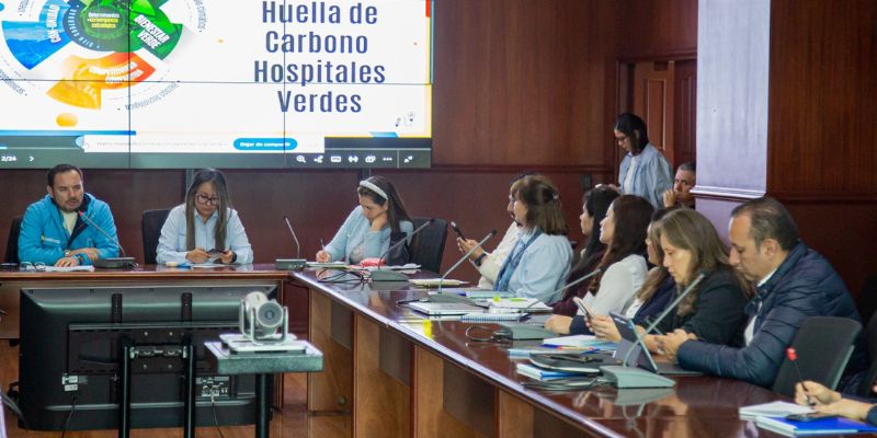 Cundinamarca inicia medición de huella de carbono en hospitales públicos