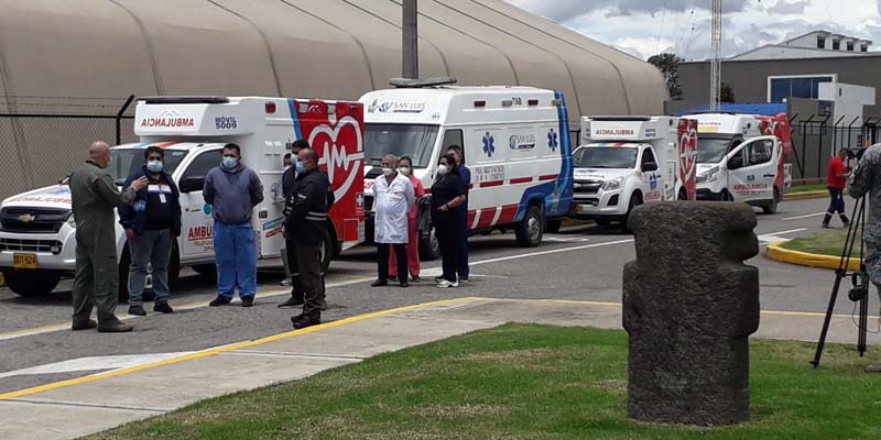 Cundinamarca recibe a tres pacientes Covid de Santa Marta para atenderlos en su red hospitalaria
