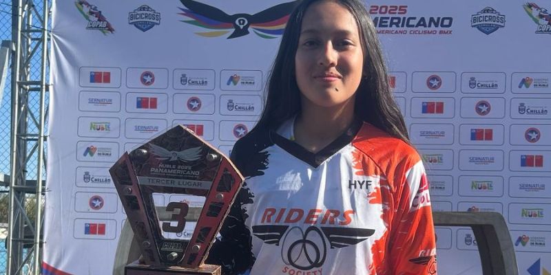 Laura Romero, bicampeona panamericana de BMX y orgullo de Cundinamarca
