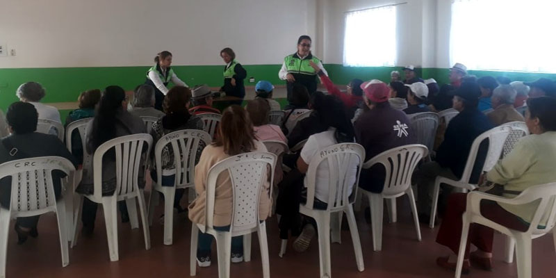 La Uaegrd capacitó a 120 adultos mayores en Gestión del Riesgo de Desastres





