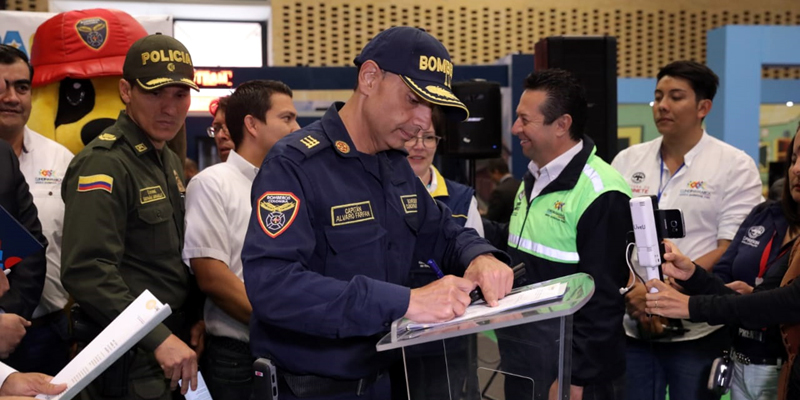 Todos unidos por una Navidad feliz y sin quemados. En Cundinamarca, ‘Cero Pólvora, mil sonrisas’