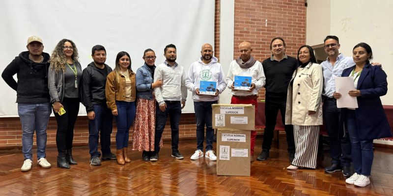 Cuatro colegios de Ubaté abren sus aulas a la robótica y la innovación