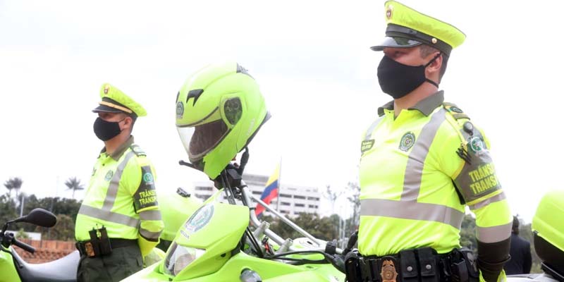 Más policías de tránsito para garantizar seguridad vial en Cundinamarca