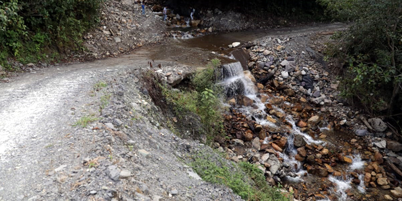 Gobierno departamental evalúa riesgos ocasionados por ola invernal en Guayabetal y Quetame