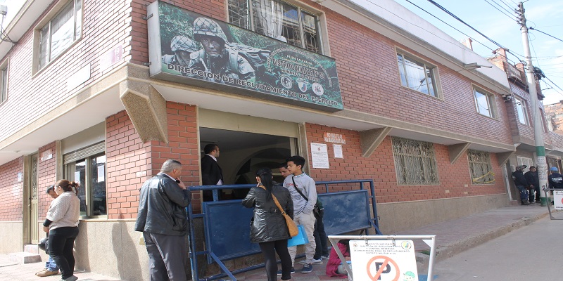 JORNADA DE EXENCIÓN DEL SERVICIO MILITAR PARA JOVENES  VÍCTIMAS DEL CONFLICTO EN SOACHA