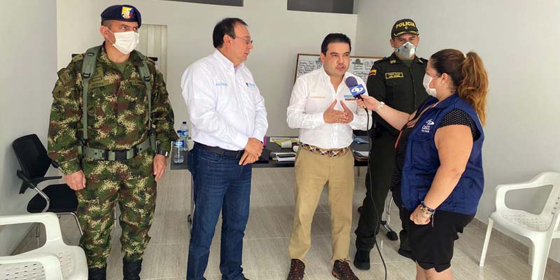 Más de 300 efectivos de la Policía y el Ejército velarán por el cumplimiento de la cuarentena en Girardot