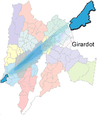 Ubicación en cundinamarca