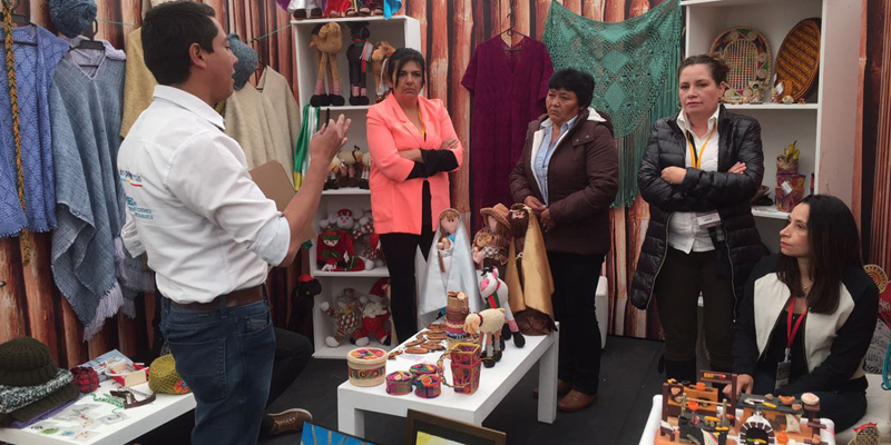 Proyectos productivos de mujeres en ExpoCundinamarca
