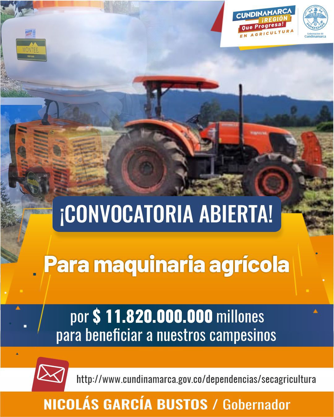 APOYO AL FOMENTO AGROPECUARIO CON MAQUINARIA VIGENCIA  2023