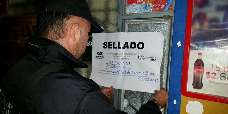 Resultados del Grupo Anticontrabando de Cundinamarca