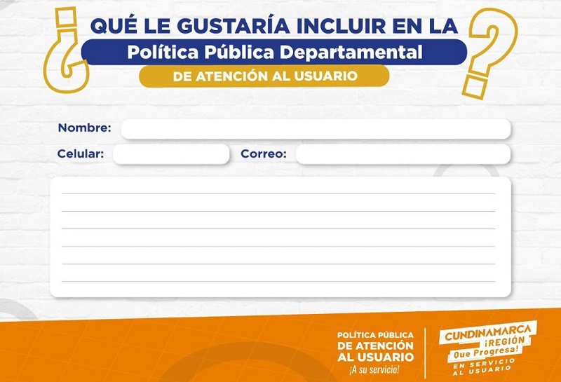 Así avanza la formulación de la Política Pública de Atención al Usuario


