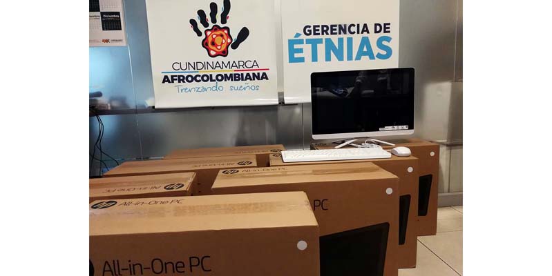 Niños afrodescendientes de la comuna cuatro de Soacha, de la mano de la tecnología
