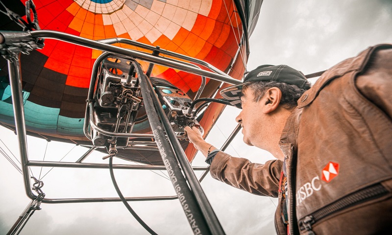 En Cundinamarca es posible surcar los cielos en globo aerostático
