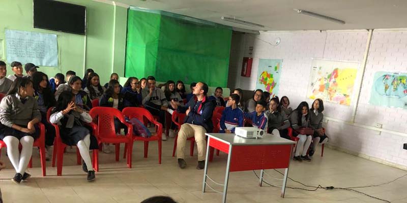 Jóvenes cundinamarqueses se unieron a la Semana por la Paz
































