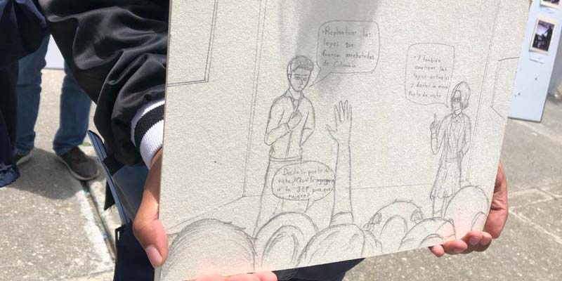 Jóvenes cundinamarqueses se unieron a la Semana por la Paz
































